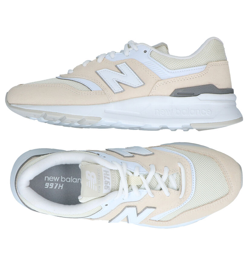 New Balance CW 997 Baskets en Lilas pour femmes (319279) - pour semelles orthopédiques