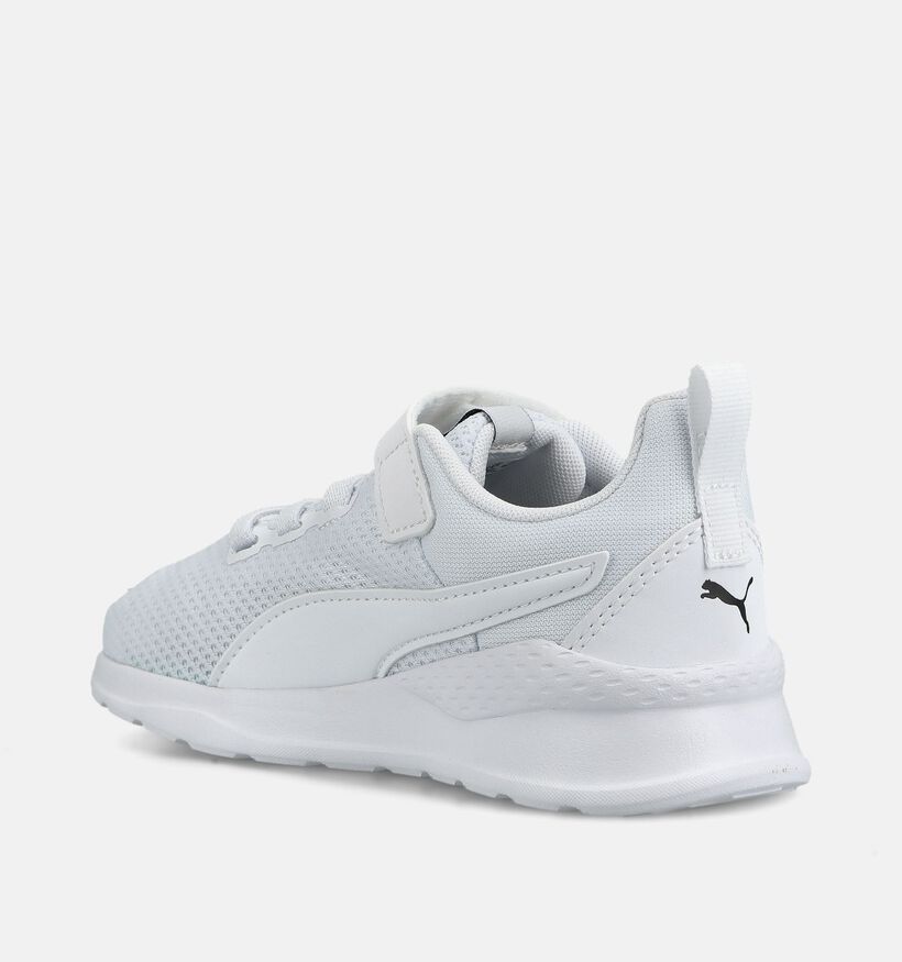 Puma Anzarun Lite Witte Sneakers voor meisjes (375579) - geschikt voor steunzolen