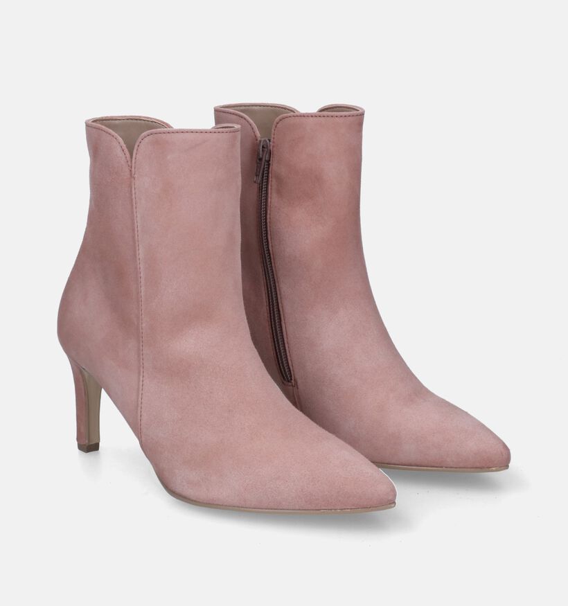 Gabor Bottines à talons en Rose pour femmes (315251)