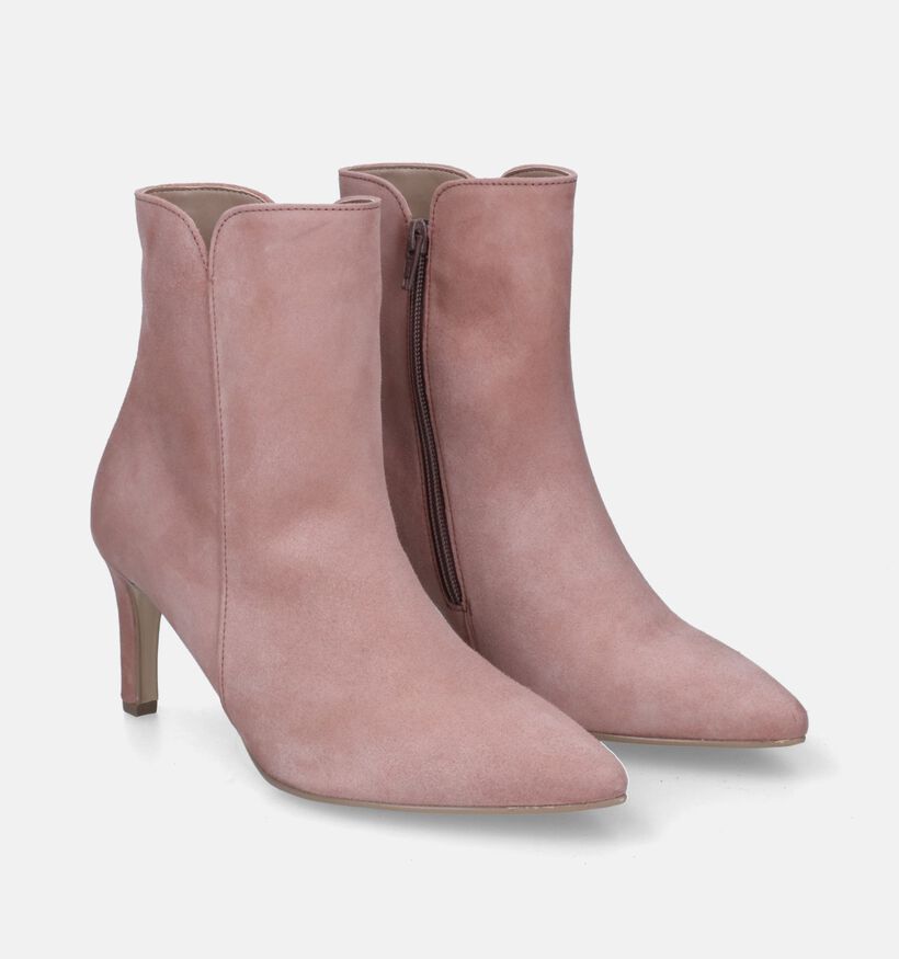 Gabor Bottines à talons en Rose foncé pour femmes (315251)