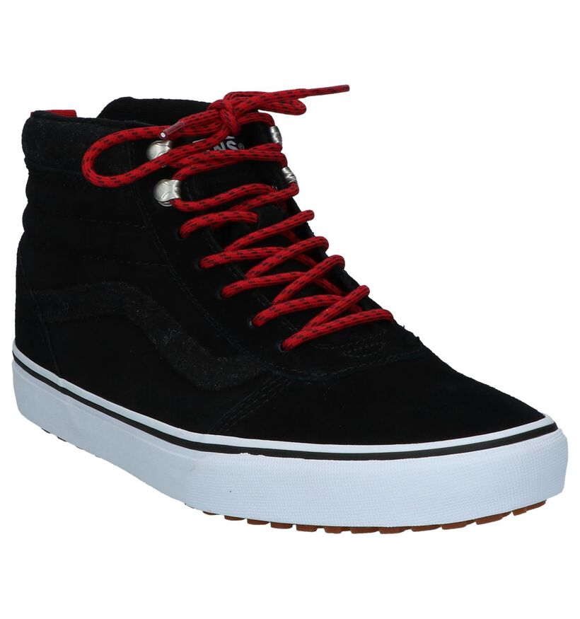 Vans Ward Zwarte Sneakers in daim (288390)