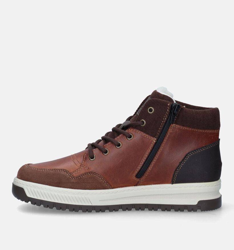 Rieker Bottines étanche en Cognac pour hommes (331773)