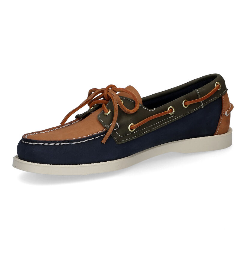 Sebago Dockside Portland Spinnaker Blauwe Bootschoenen voor heren (336835)