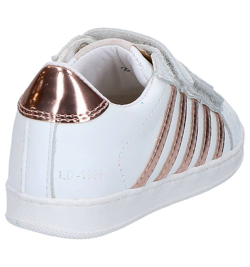 Little David Special Baskets en Ecru en cuir (272937)