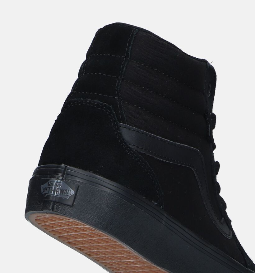 Vans Filmore Hi Baskets de skate en Noir pour hommes (328236)