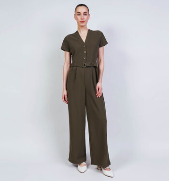 Vero Moda Broeken Groen