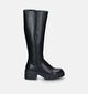 Posh by Poelman Bottes hautes en Noir pour femmes (347772)