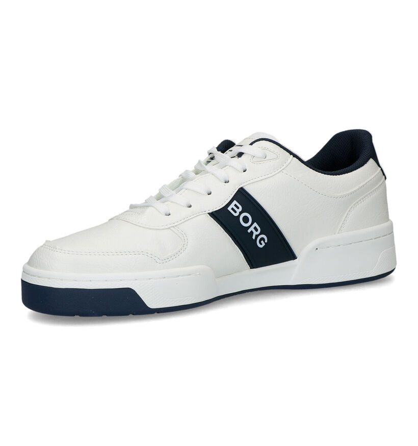 Björn Borg Chaussures à lacets en Blanc pour hommes (320058) - pour semelles orthopédiques