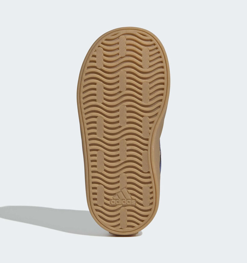 adidas VL Court 3.0 Roze/Blauwe Sneakers voor meisjes (372832) - geschikt voor steunzolen