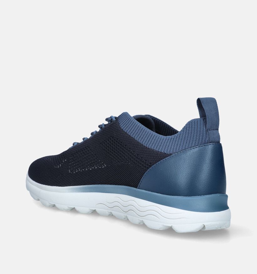 Geox Spherica Blauwe Veterschoenen voor heren (351613)