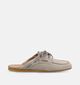 Posh by Poelman Donkerbeige Slipper voor dames (383801)