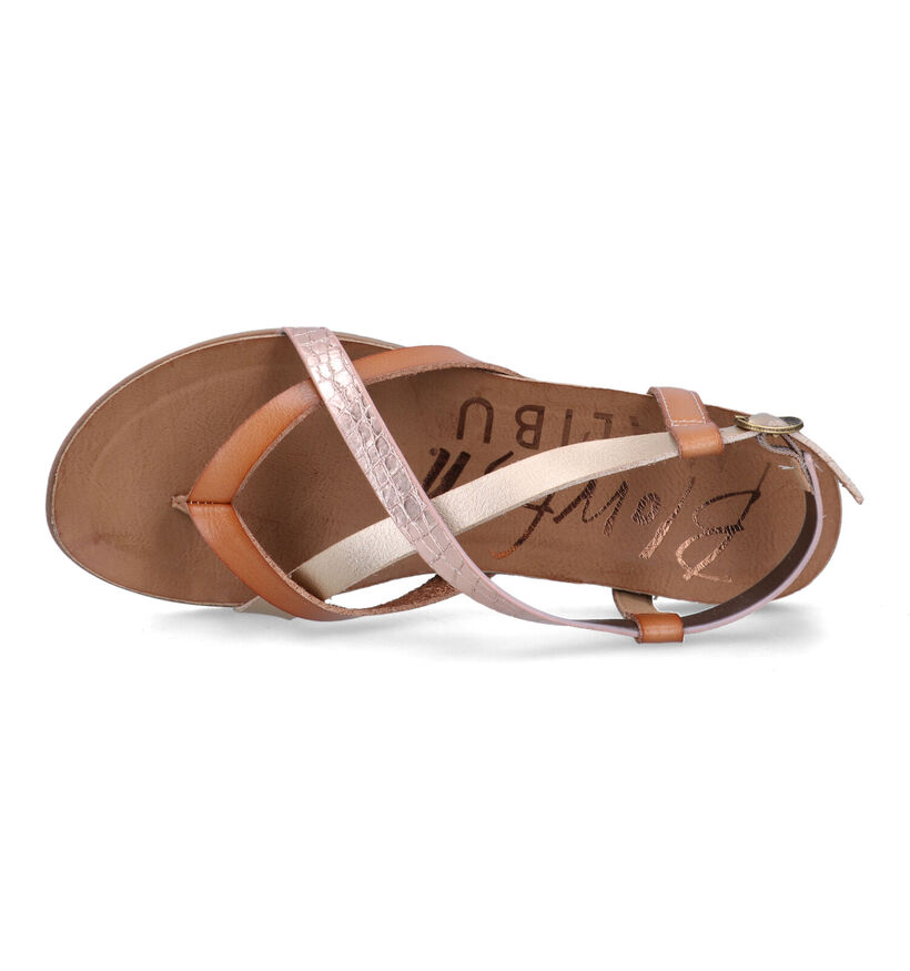 Blowfish Malibu Mirenda Sandales en Rose Or pour femmes (322137)