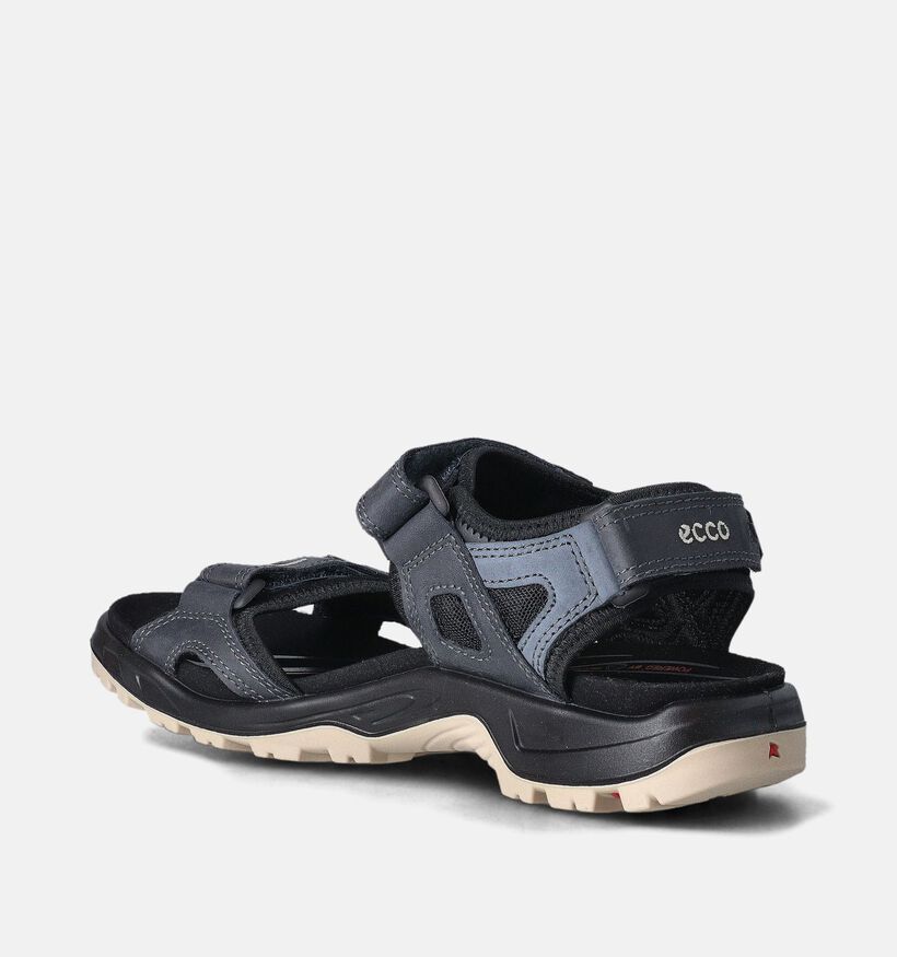 ECCO Offroad Yucatan Sandalen Blauw voor heren (353372)