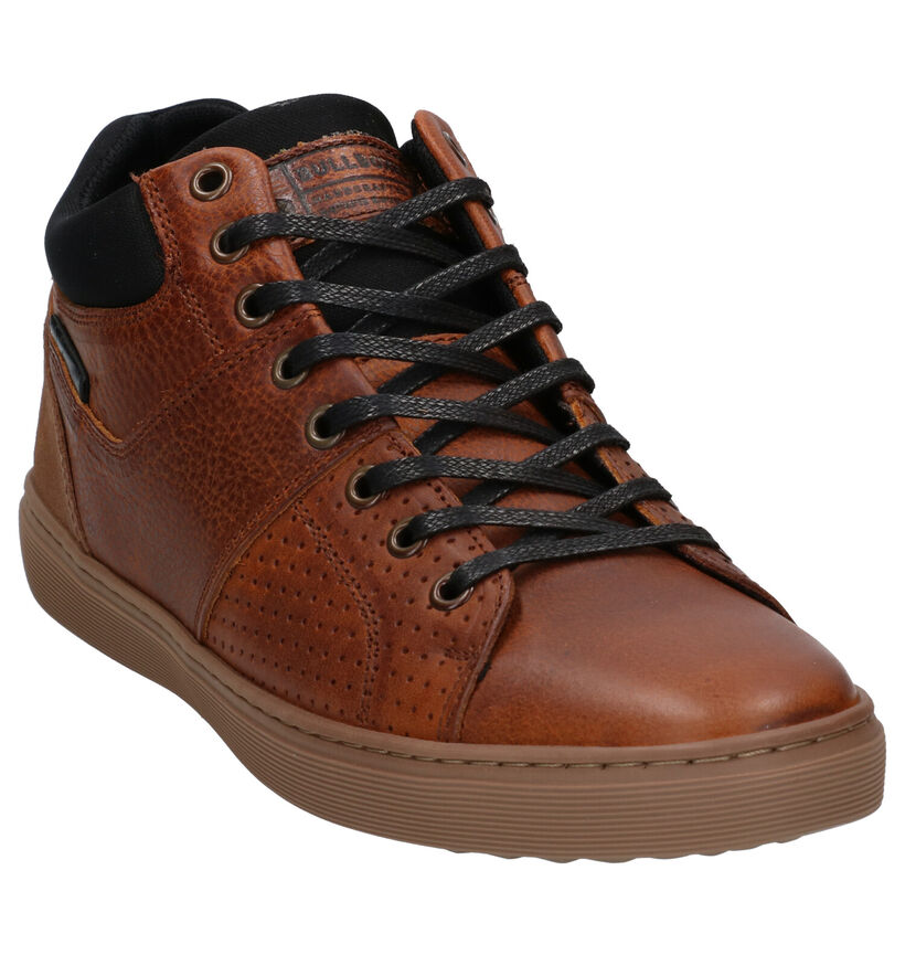 Bullboxer Chaussures hautes en Cognac en cuir (276952)