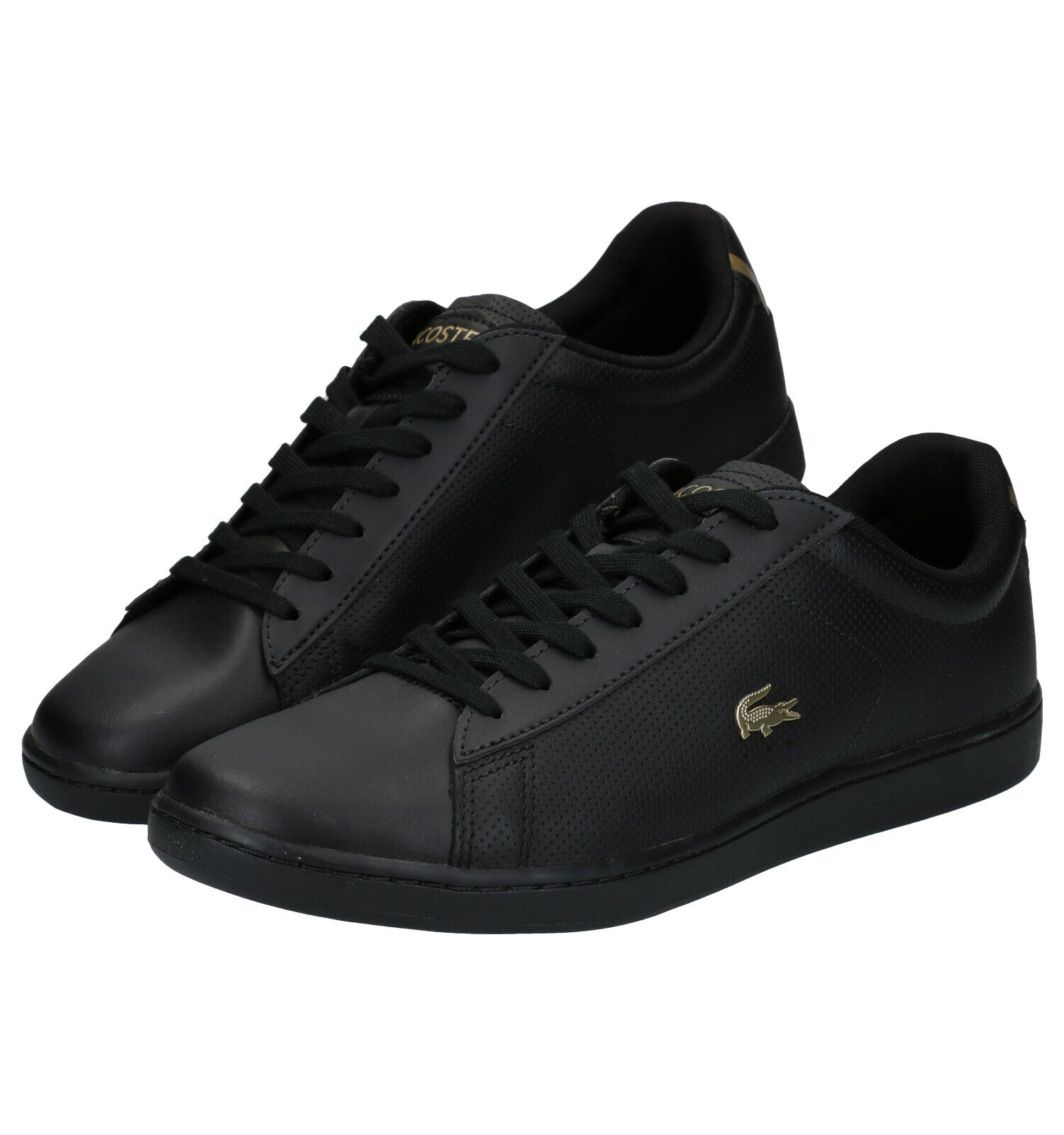 Lacoste Carnaby Evo Zwarte Sneakers | TORFS.BE | Gratis verzend en retour