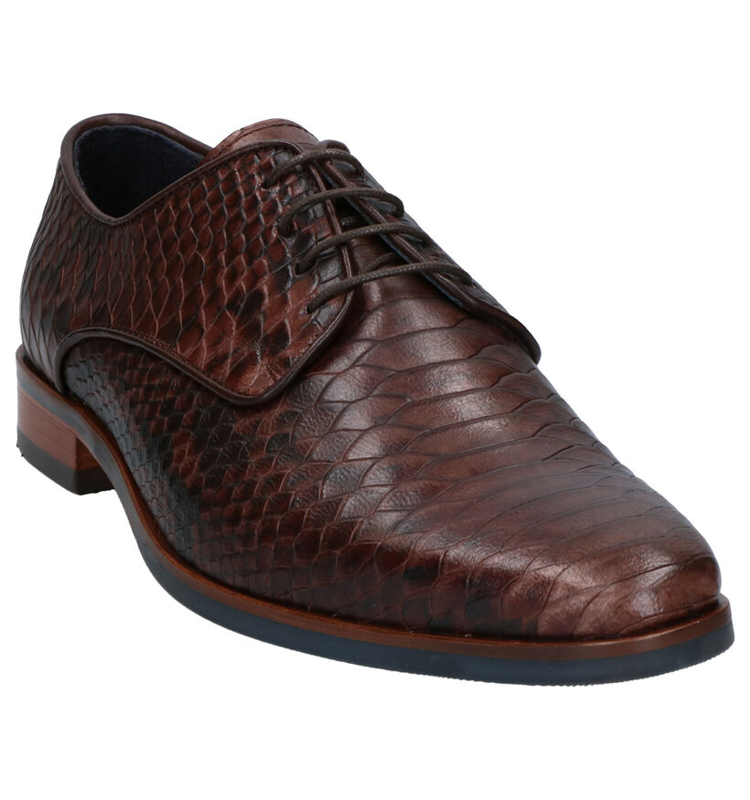 Via Borgo Chaussures classiques en Marron en cuir (273001)