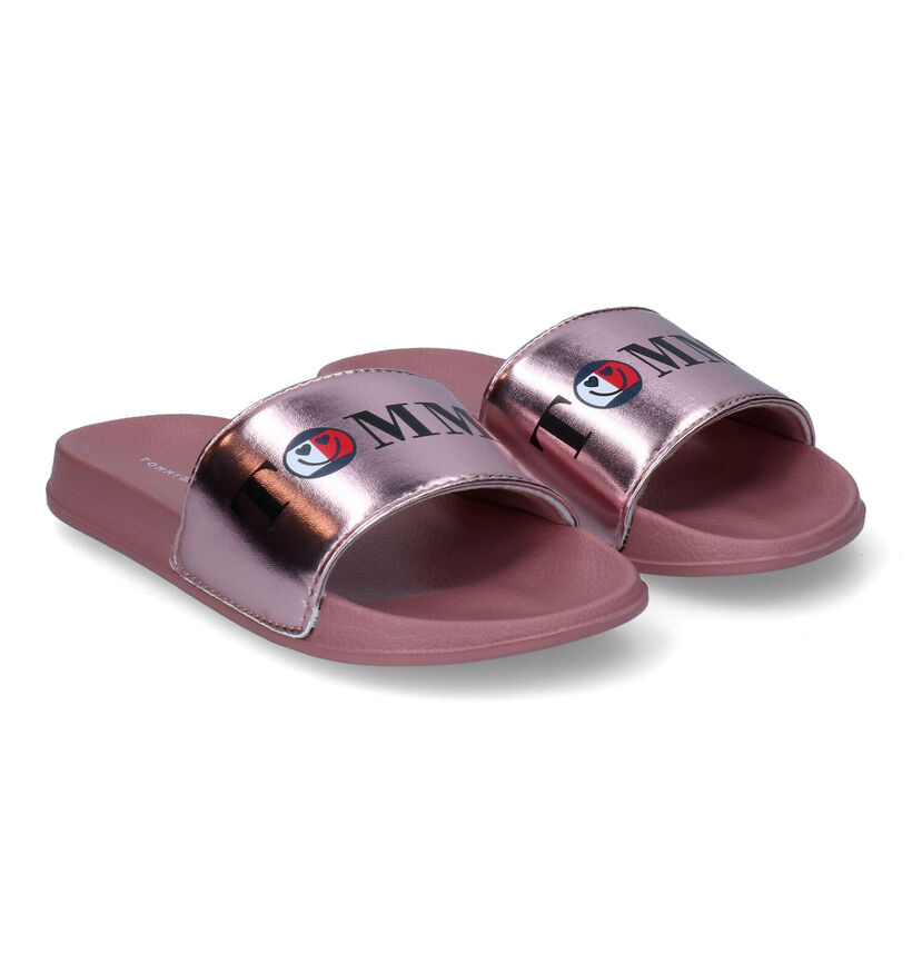 Tommy Hilfiger Roze Badslippers voor meisjes (303919)