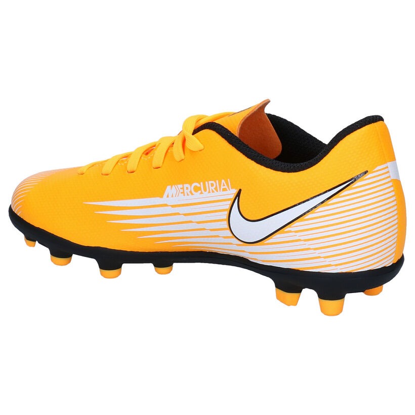 Nike Jr Mercurial Chaussures de foot en Orange en simili cuir (277492)