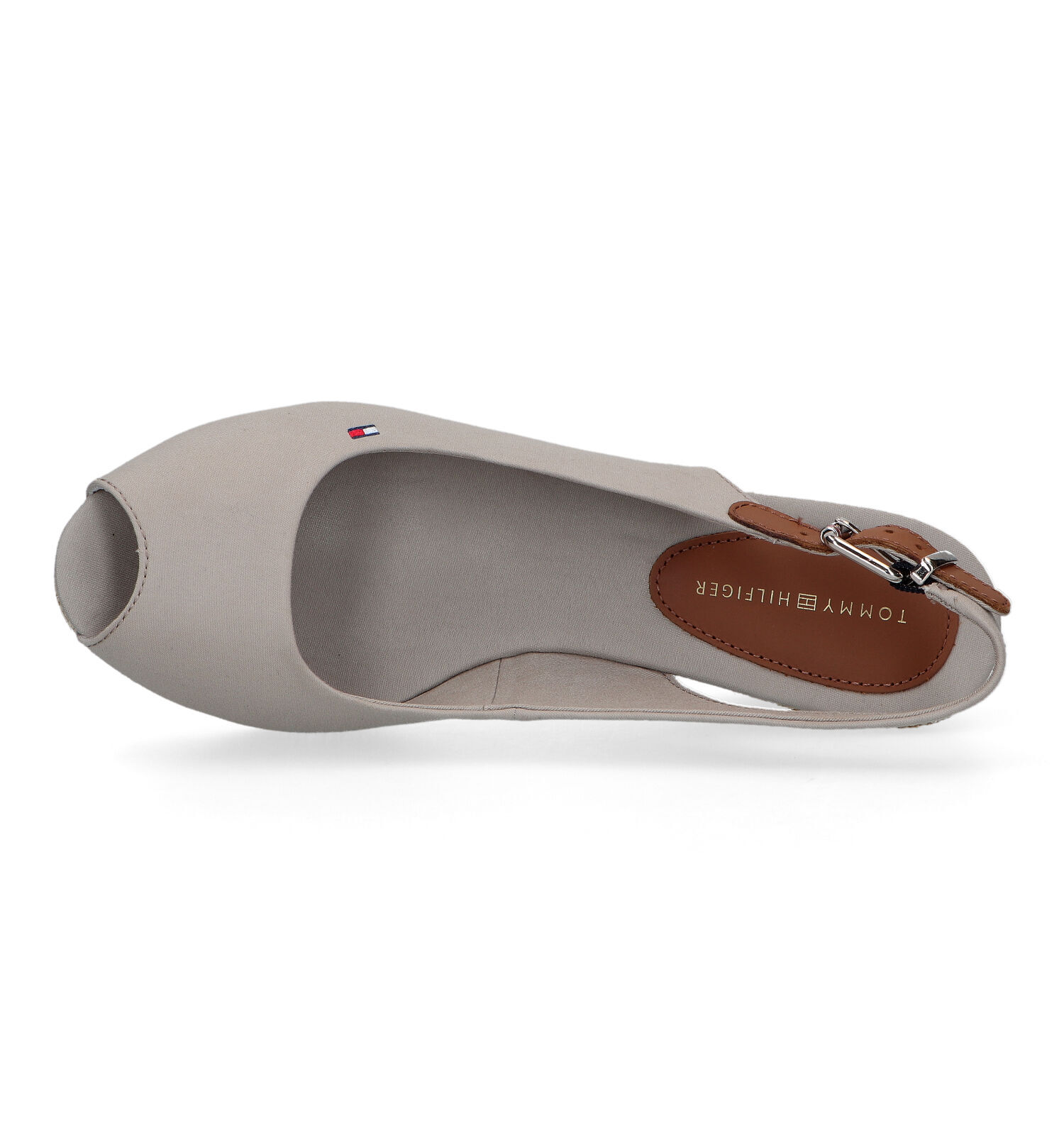 Tommy Hilfiger Iconic Elba Beige Sandalen Dames Sandalen