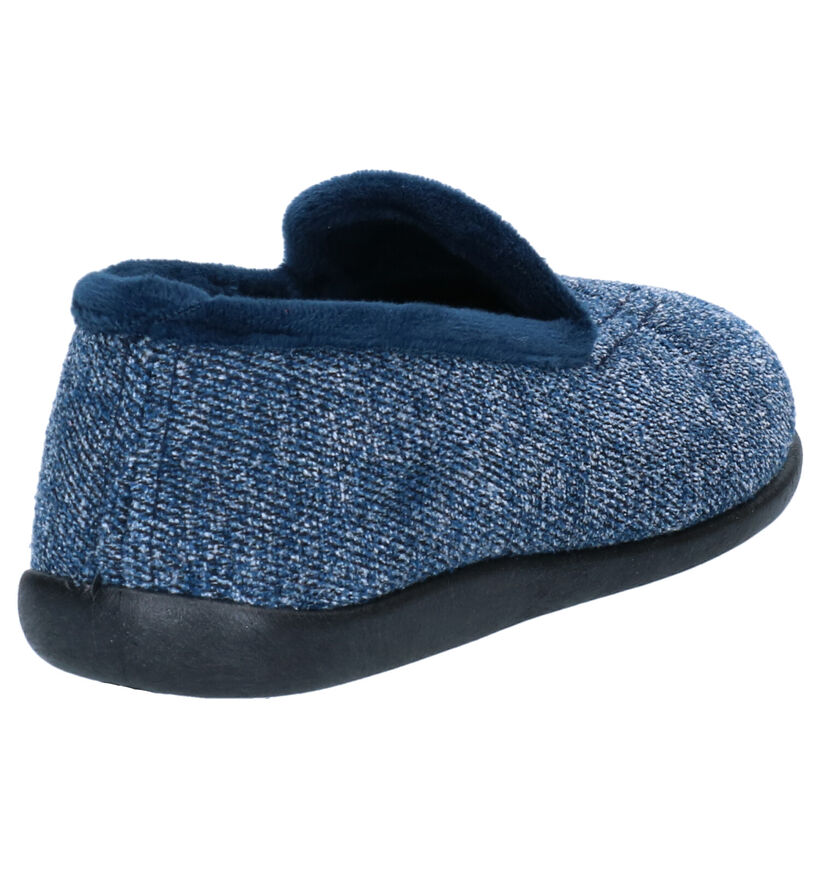 Milo & Mila Pantoufles fermées en Bleu pour garçons (332280)