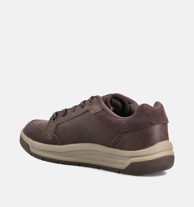 Caterpillar Baskets basses en Marron pour hommes (361117) - pour semelles orthopédiques