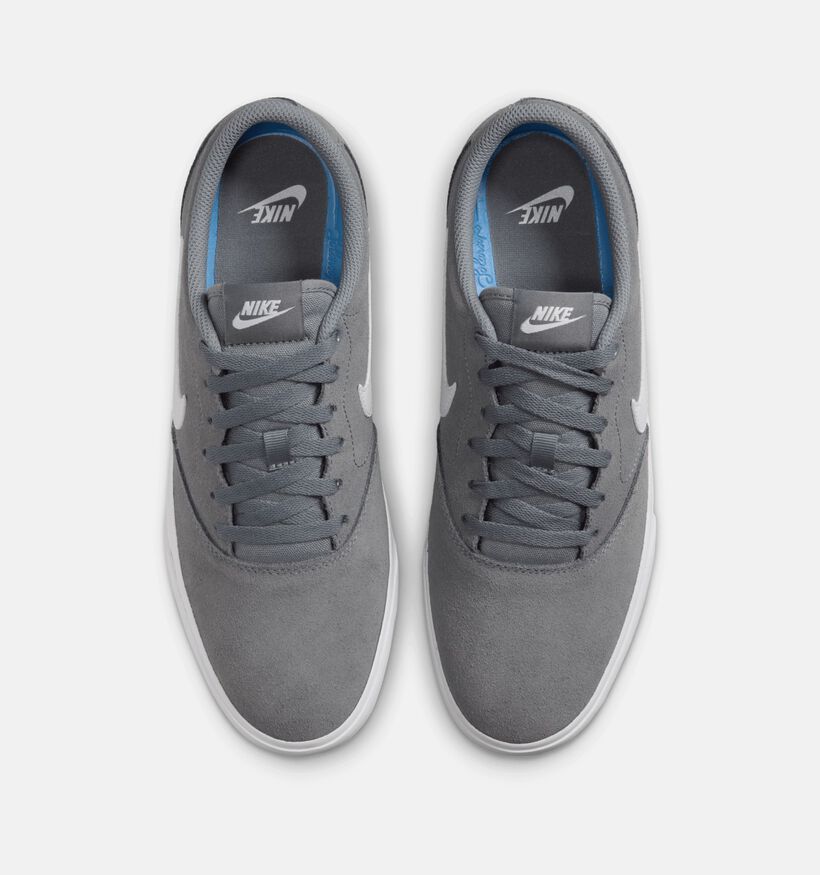 Nike Charge Suede Grijze Sneakers voor jongens, heren (350481) - geschikt voor steunzolen