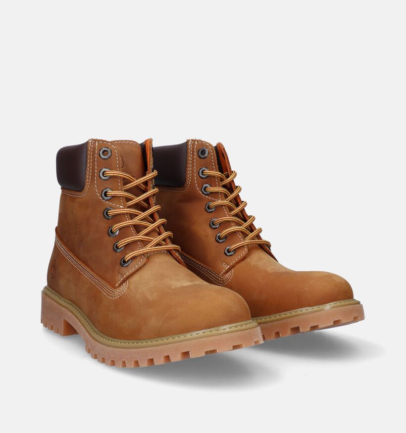 Lumberjack River Bruine Bottines voor heren (329971) - geschikt voor steunzolen