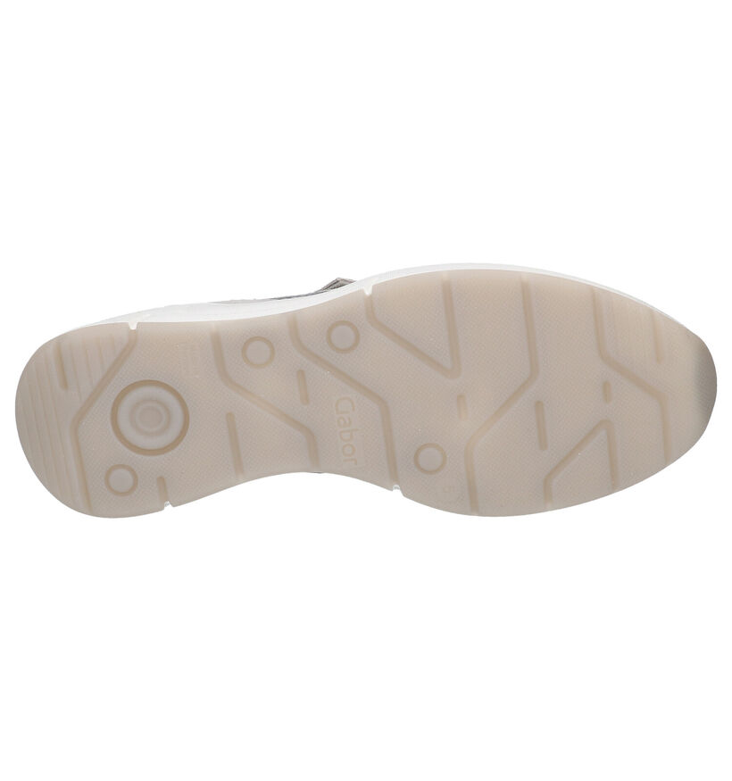 OptiFit Chaussures à lacets en Blanc en cuir (271543)