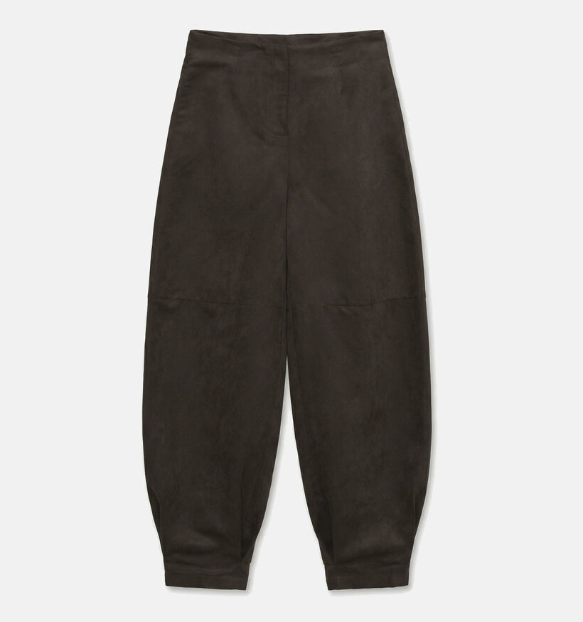 Vero Moda Kathy Donkerbruine Geklede Broek voor dames (384490)