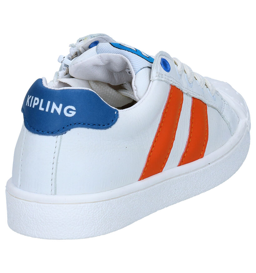 Kipling Efurio Witte Lage Schoenen in leer (289364)