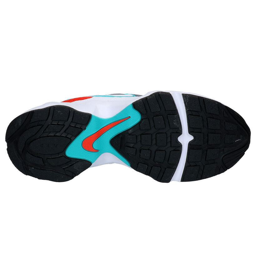 Nike Air Heights Baskets en Noir en cuir (265923)