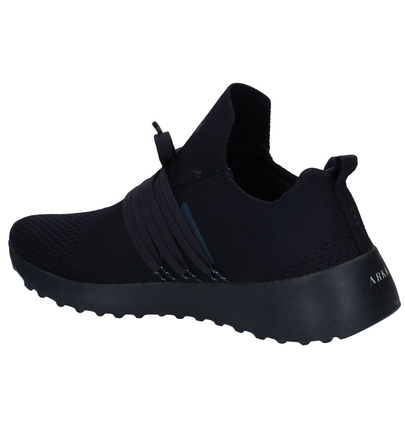 Arkk Raven FG 2.0 Blauwe Sneakers in stof (275866)