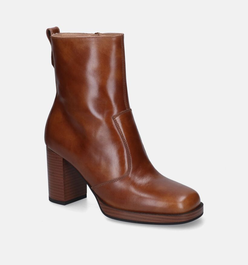 NeroGiardini Bottines à talons en Cognac pour femmes (316043)