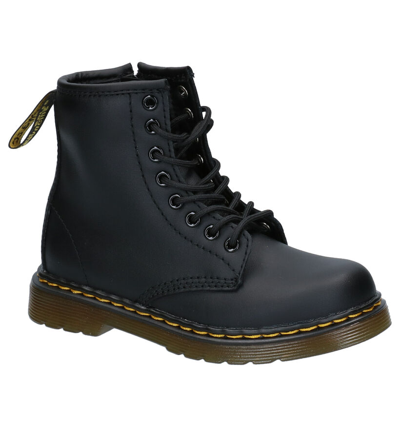 Dr.Martens 1460 J Bottines en Noir pour filles (312772)