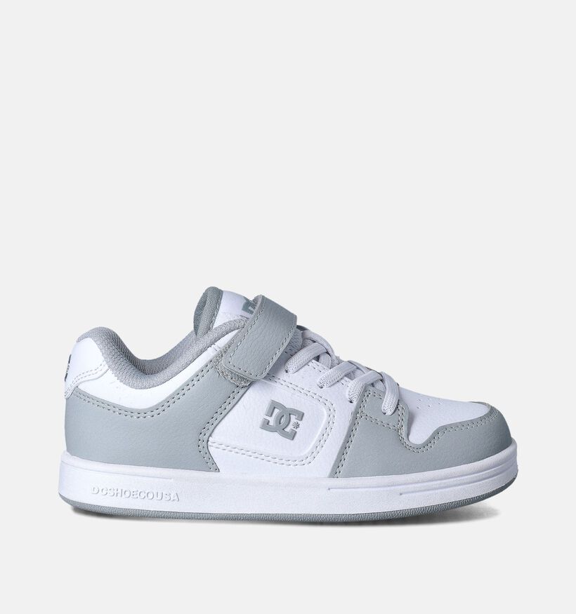 DC Shoes Manteca 4 Baskets de skate en Blanc pour garçons (350859) - pour semelles orthopédiques