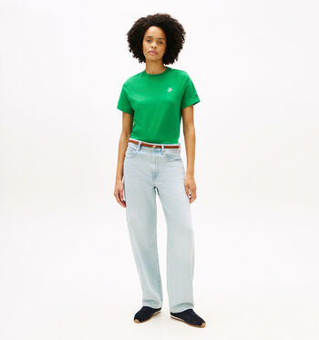 Tommy Hilfiger T-shirts Wit/Blauw/Rood/Groen