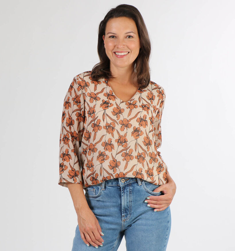 Vila Kilta Cognac Blouse (302096)