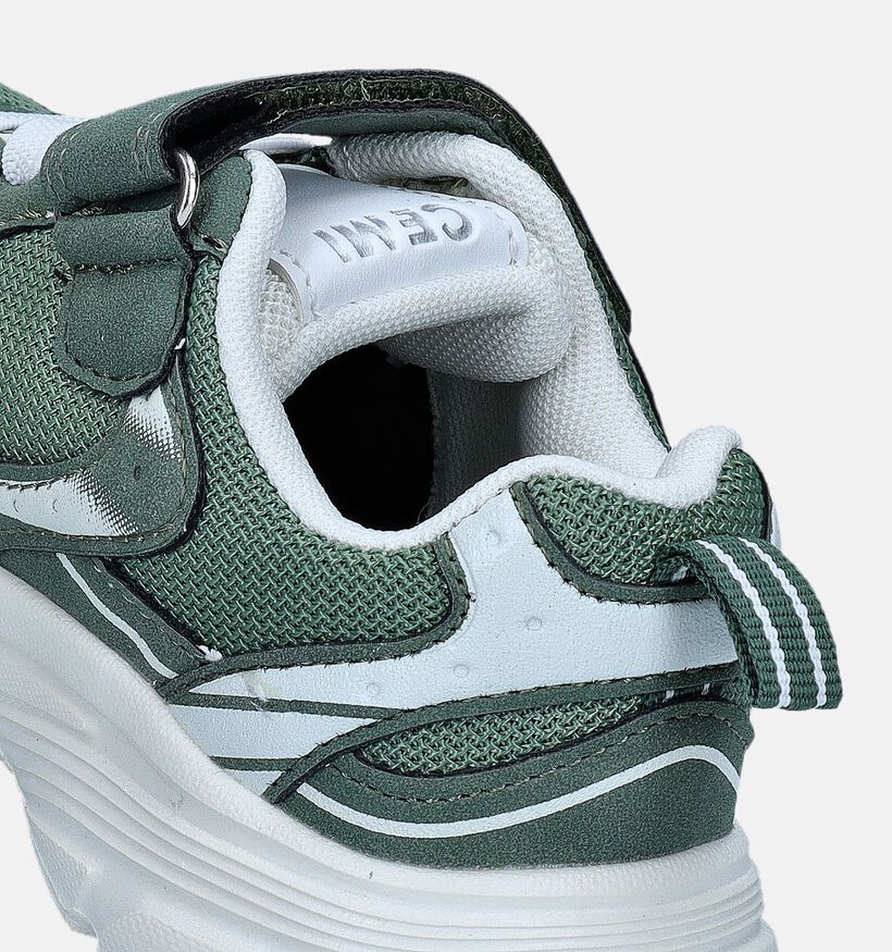 CEMI Baskets basses en Vert pour garçons, filles (349576)