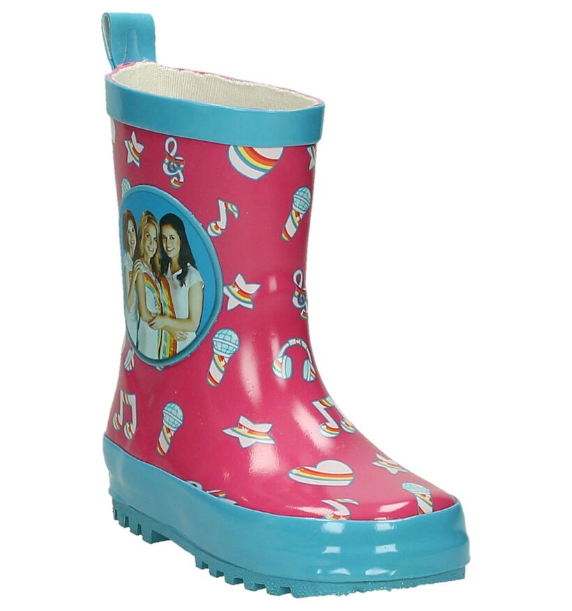 K3 Bottes de pluie en Rose en synthétique (180333)