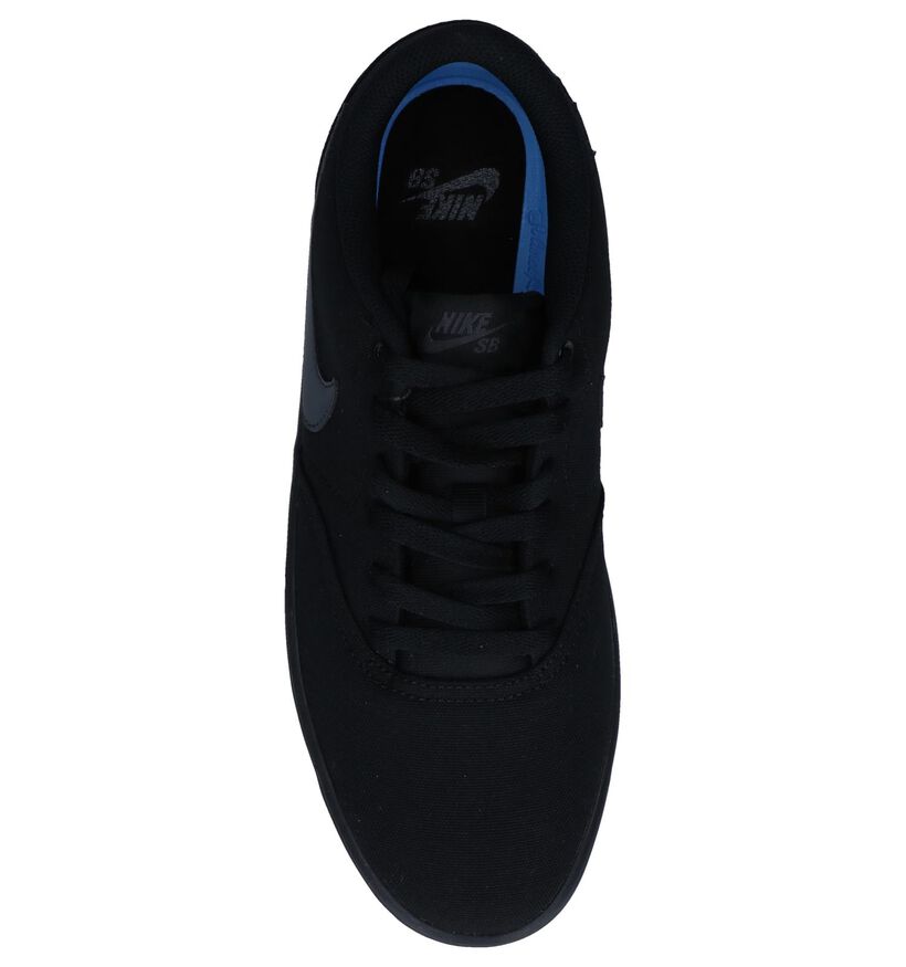 Zwarte Skateschoenen Nike SB Check Solar in stof (250322)
