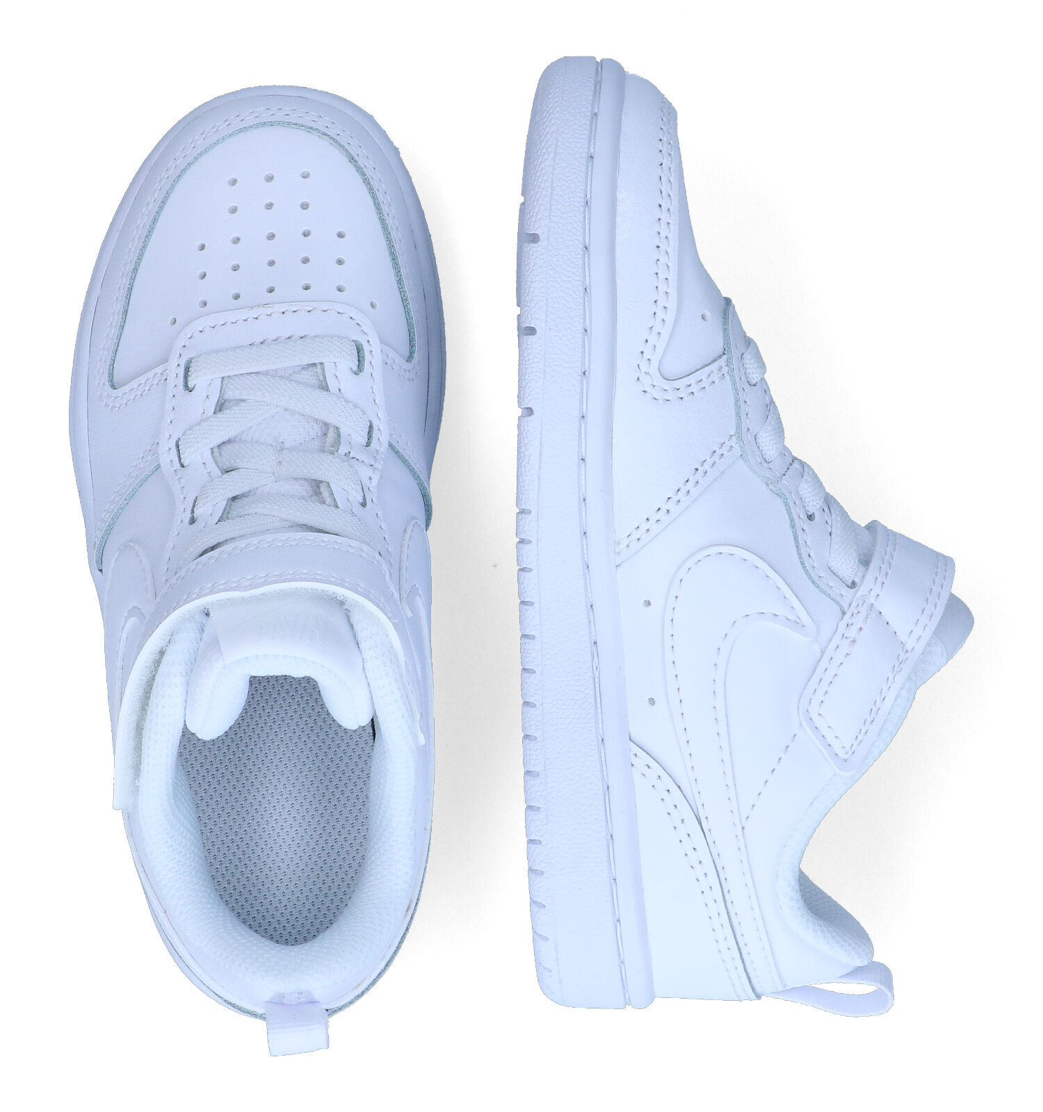 Nike Court Borough Low Witte Sneakers Jongens Meisjes Sneakers