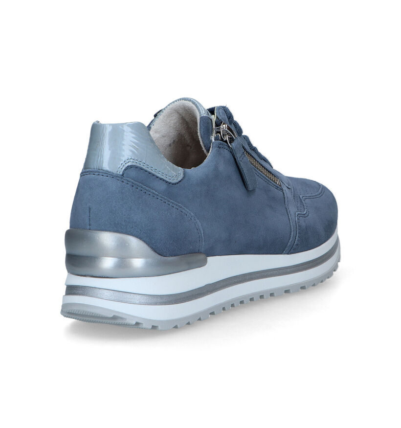 Gabor OptiFit Blauwe Sneakers voor dames (323172) - geschikt voor steunzolen
