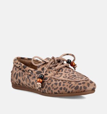 Laurent David Lage schoenen Pale Banana/Sand/Chocolate Brown/Leopard/Blauw