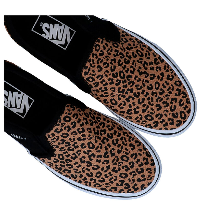 Vans Asher Zwarte Slip-on voor dames (321157)