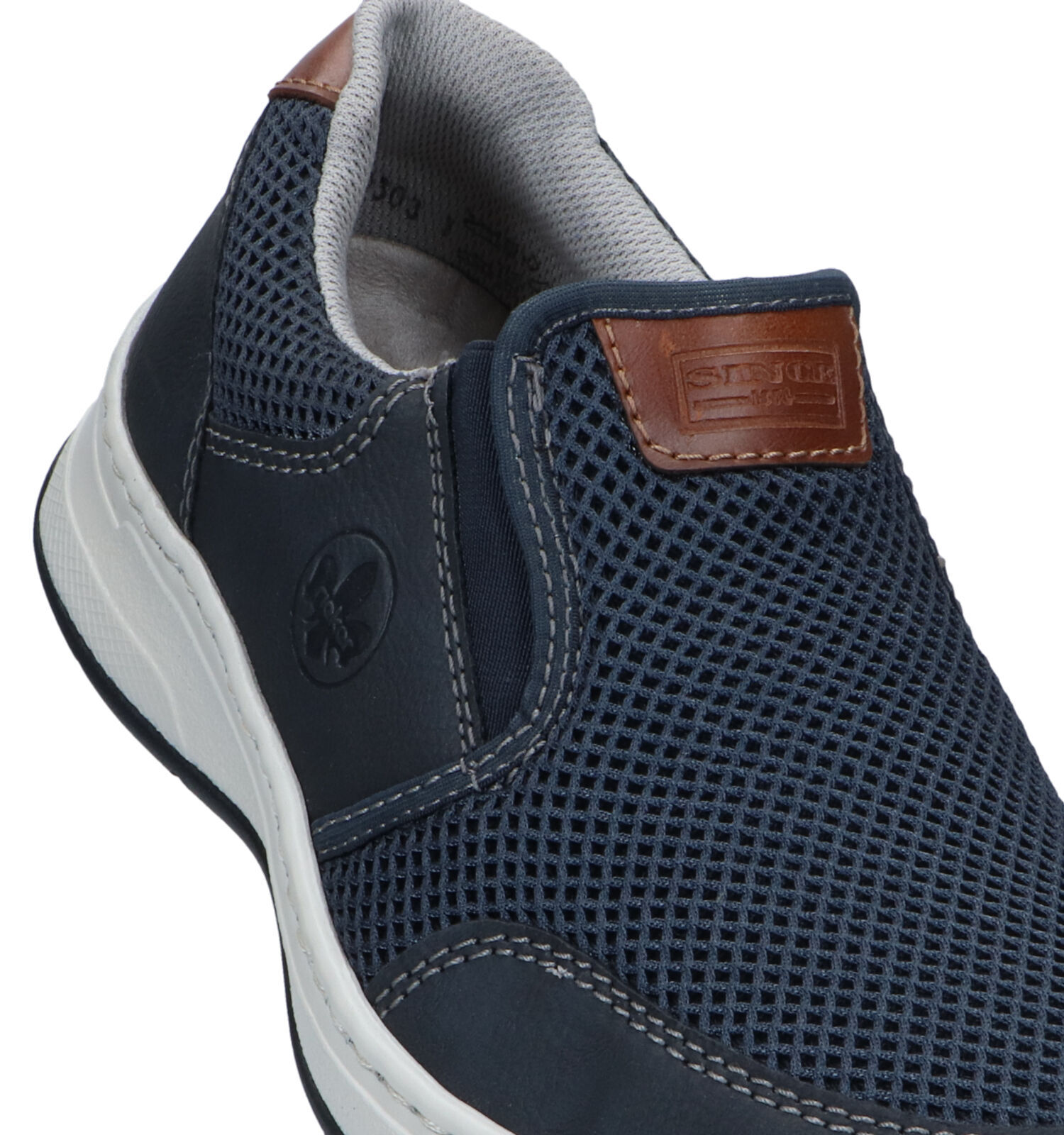 Rieker Blauwe Instappers Heren Lage schoenen Online op TORFS.BE