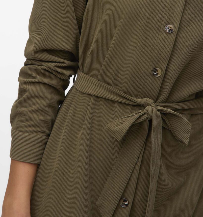 Vero Moda Melly Donkergroen Kleedje voor dames (364540)