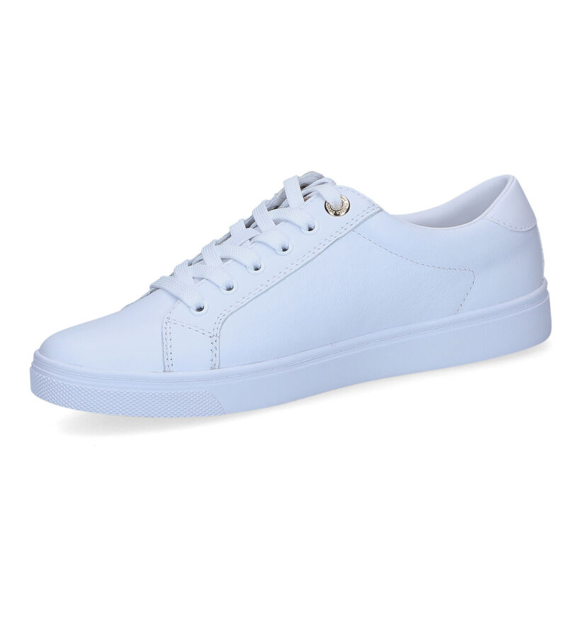 Tommy Hilfiger Corporate Cupsole Witte Sneakers voor dames (303965)