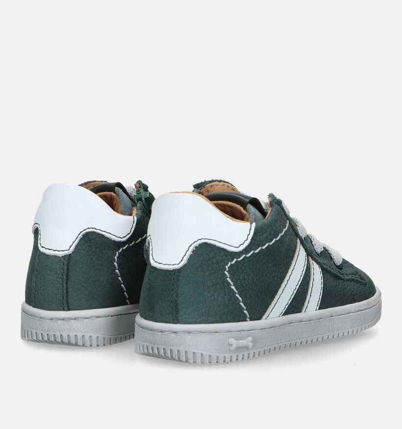 STONES and BONES Nepo Groene Babyschoenen voor jongens (329447) - geschikt voor steunzolen