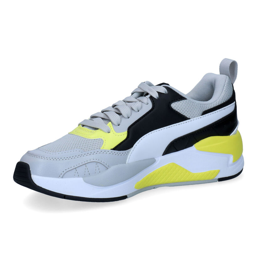 Puma X-Ray 2 Square Jr Baskets en Blanc en simili cuir (311269)