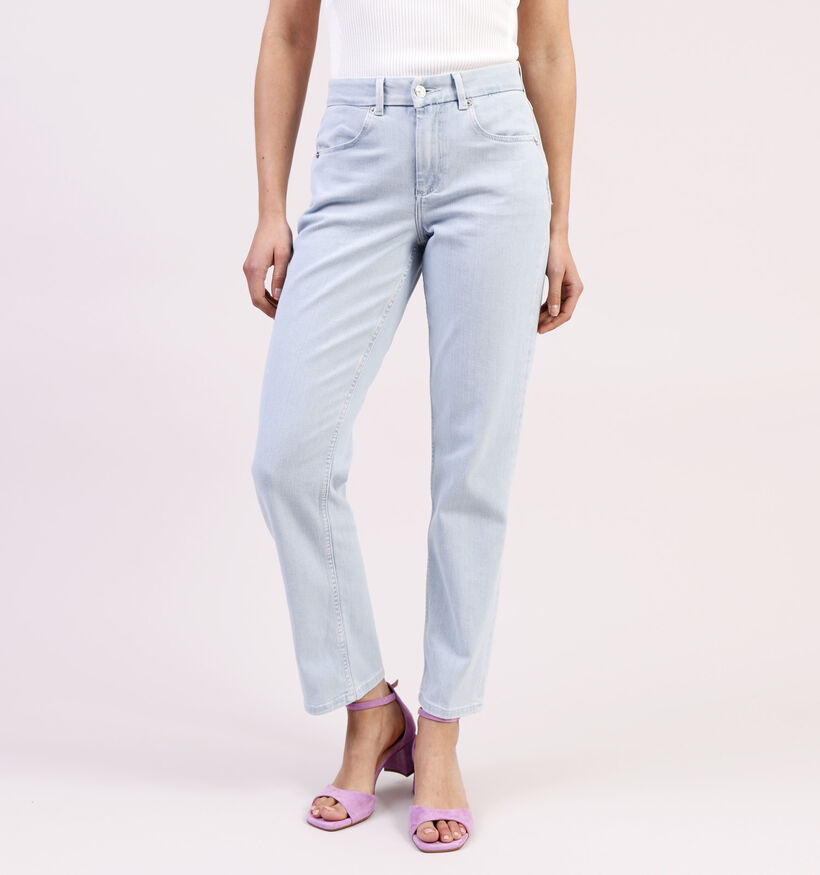comma Blauwe straight leg Jeans voor dames (327284)